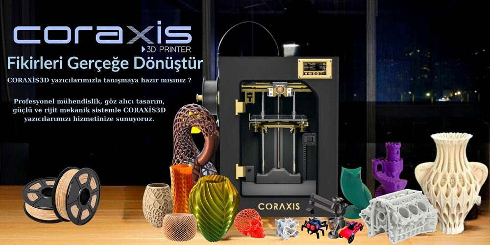 Coraxis A3 3D Yazıcı